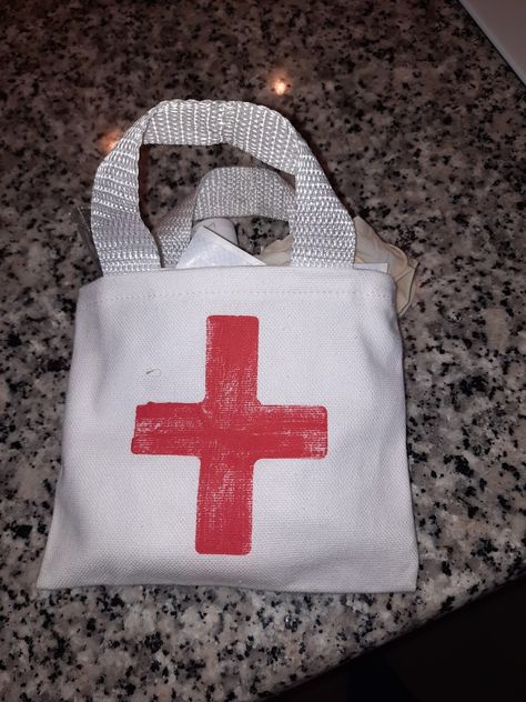 For this ambulance birthday we made first aid kits for favors including, gloves, bandaid, gauze pads, sanitizer, ointment and hard candy. Ambulance Birthday Party, First Aid Kits, First Aid Kit, Hard Candy, Ambulance, First Aid, Birthday Party Favors, Kids Stuff, Party Favors