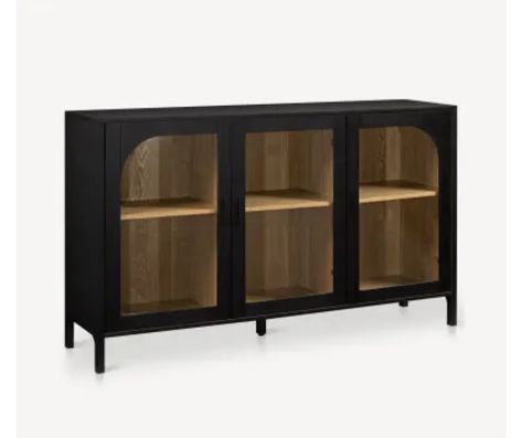 Dark Wood Interior, Wooden Buffet, Cooking Books, Modern Buffet, Entryway Console Table, Wood Interior, Tabletop Accessories, Outdoor Curtains, Record Collection