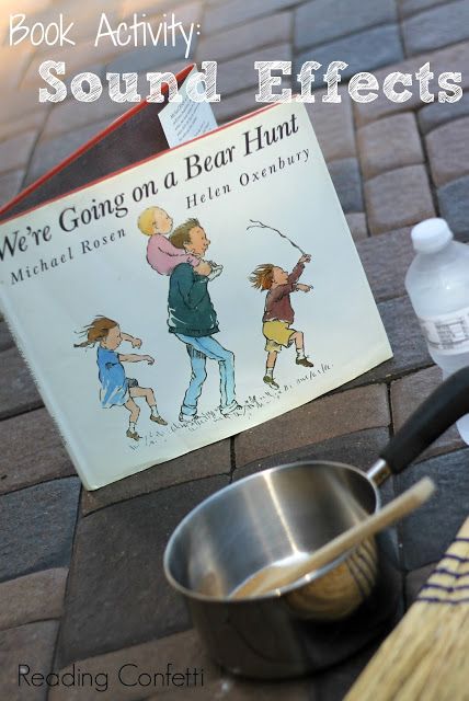 Musical Storytelling from This Reading Mama Story Telling Activities, Going On A Bear Hunt, Kindergarten Music, Bear Hunt, Preschool Music, Preschool Literacy, Music And Movement, Preschool Books, E Mc2