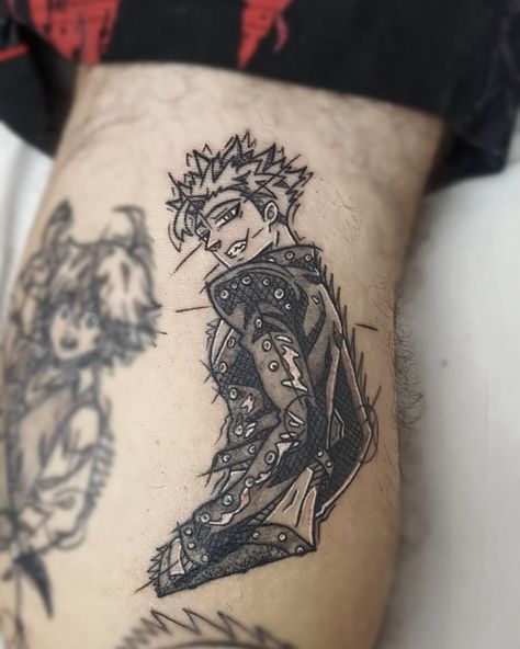 Seven Deadly Sins Tattoo Anime, 7 Deadly Sins Tattoo Anime, The Seven Deadly Sins Tattoo, Ban Seven Deadly Sins Tattoo, 7 Deadly Sins Tattoo, Deadly Sins Tattoo, Sins Tattoo, Seven Deadly Sins Tattoo, Sin Tattoo