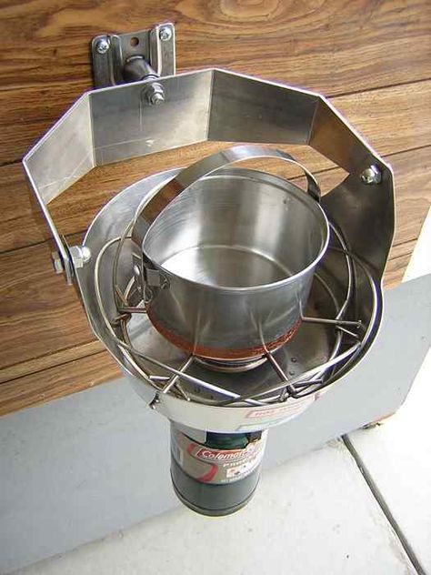 Duckworks - Small Boat Stoves - Part Two Boat Stove, Stove Parts, Boat Ideas, Small Boats, Kitchen Aid Mixer, House Boat, Kitchen Aid, Stove, Kitchen Appliances