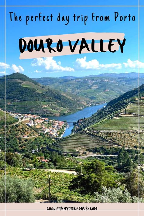 The Douro Valley in Northern Portugal Day Trips From Porto, Porto Portugal Travel, Europe Trip Planning, Porto Travel, Portugal Vacation, Places In Portugal, Portugal Trip, Portugal Travel Guide, Lisbon Travel