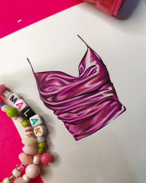 A little silky top 💜 Formation stylisme online @hymclub23 . . . . . . . . #artoftheday #art #artist #artcollector #artwork #artgallery… | Instagram Dress Illustration Art, Fashion Illustration Shoes, Fashion Sketchbook Inspiration, Markers Drawing Ideas, Sketches Sketchbook, Fabric Painting Techniques, Fashion Design Template, Fabric Drawing, Fashion Illustrations Techniques