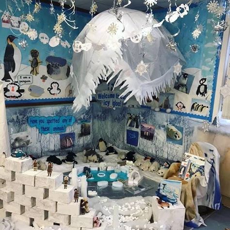 Preschool Winter Dramatic Play Ideas, Igloo Dramatic Play, Arctic Dramatic Play, Winter Dramatic Play Preschool, Winter Dramatic Play, Shrove Tuesday Activities, Preschool Travel, Tuff Tray Ideas Toddlers, Reception Classroom