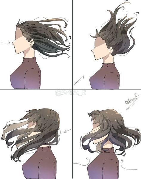 Hair Blowing Reference, Skibidi Sigma, Mha Ships, Drawing Hair Tutorial, Fan Drawing, Drawing Hair, 캐릭터 드로잉, Hur Man Målar, Anime Drawings Tutorials