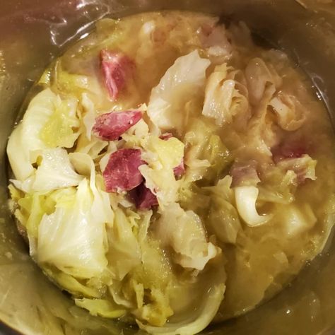 Southern Cabbage for the Pressure Cooker Recipe | Allrecipes Pressure Cooker Cabbage Recipes, Cabbage In Pressure Cooker, Cabbage Pressure Cooker, Pressure Cooker Cabbage, Southern Cabbage, Cabbage Recipes Southern, Cabbage Potatoes, Boiled Cabbage, Steamed Cabbage