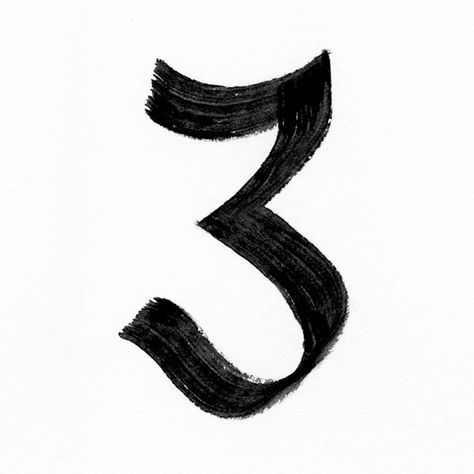 John Kane Smith Number 3 Typography, Number 3 Tattoo Ideas, 3 Tattoo Number, Tanya Tagaq, Number 3 Tattoo, News Logo, Three Logo, 3 Tattoo, Site Analysis