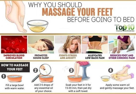 Why you should massage you feet before going to bed Benefits Of Massage, Top 10 Home Remedies, Lower Back Pain Exercises, Side Sleeping, Baby Soft Skin, Before Going To Bed, Massage Benefits, Healing Therapy, Back Pain Exercises