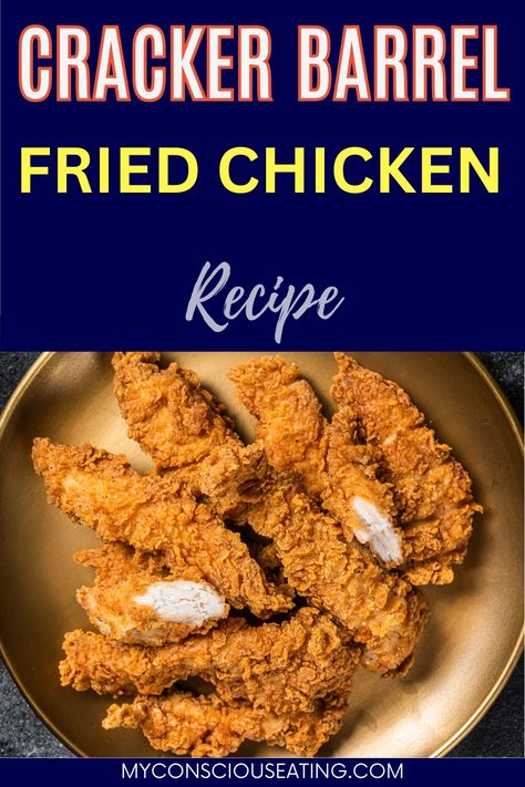 Fried chicken on a serving plate Cracker Barrel Fried Chicken Recipe, Cracker Barrel Fried Chicken, Habanero Sauce Recipe, Ina Garten Chicken, Chicken Mashed Potatoes, Chicken Milk, Buttermilk Chicken, Fried Chicken Recipe, Watermelon Salad