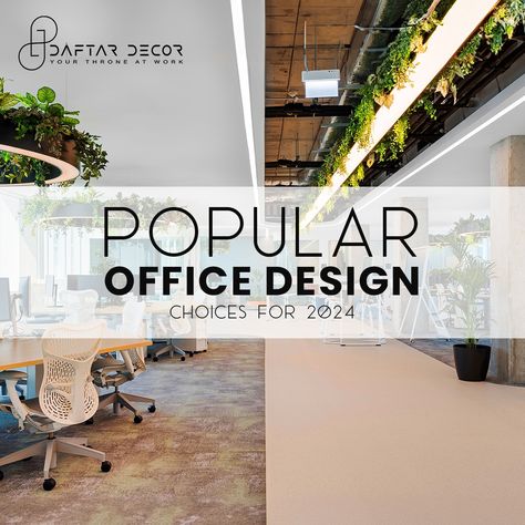 Explore the top office design trends for 2024 with @daftardecor! From open-plan layouts to biophilic elements, we bring the future of work to your doorstep. Let's bring these exciting trends to life in your workspace. 🏢✨ Contact us Now Call - 9875929307 📞 Visit our Website: https://www.daftardecor.com/ #officedesign #2024trends #biophilicdesign #flexibleworking #furnituredesigns #smartoffices #wellnessgoals #vibrant #officeworkspace #interiors #officeinteriordesign #interiordesigners #daft... Office Space Interior, Open Office Layout, Open Office Design, Office Design Trends, Future Of Work, Office Space Design, Office Layout, Trends For 2024, Space Interiors