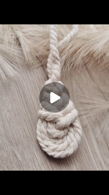 Knot Macrame, Macrame Decor, Macrame Tutorial, Macrame, Knot, Crochet, On Instagram, Instagram, Macramé