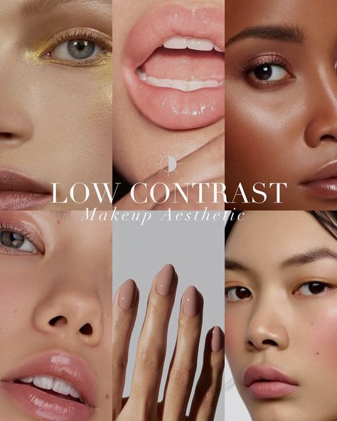 It’s time for some low contrast makeup inspiration 💄 Where are our low contrast girls, have you been experimenting with makeup advice from your makeup analysis guides? . #coloranalysis #colouranalysis #coloranalyst #makeupaesthetic #lowcontrast Low Contrast Hair Color, Light Summer Eye Makeup, Light Low Contrast Makeup, Light Spring Makeup Look, Low Contrast Face, Low Contrast Makeup, Light Spring Makeup, Wedding Guest Hair And Makeup, Contrast Makeup