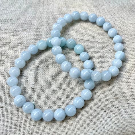 BACK IN STOCK 🩵 these favourites are back! Tap photo to shop now ✨✨✨ Aquamarine Bracelet, Aquamarine Beads, Healing Powers, Back In Stock, Melbourne Australia, Beautiful Lights, Healing Crystal, Hand Beading, Natural Crystals