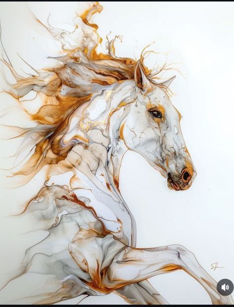 Horse Painting Aesthetic, Vintage Horse Illustration, Equine Art Abstract, Equine Tattoo, Abstract Horse Art, American Traditional Tattoo Ideas, Horse Art Drawing, Traditional Tattoo Ideas, Abstract Horse Painting