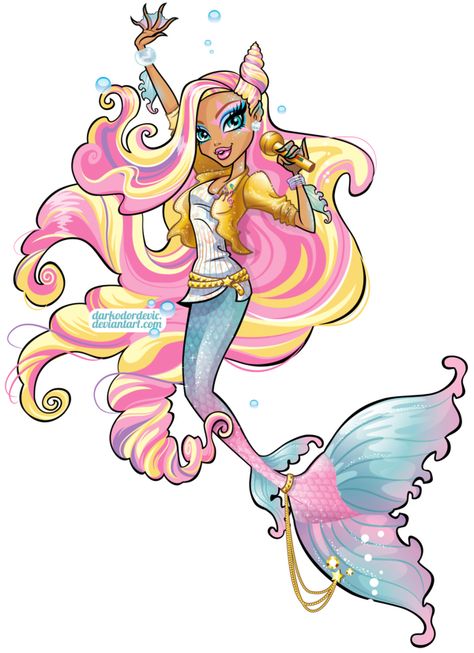 Sirenna, OC Monster High by darkodordevic.deviantart.com on @deviantART Monster High Mermaid, Arte Monster High, Monster High Party, Moster High, Mermaid Pictures, Art Kawaii, Love Monster, Monster High Art, Cool Monsters