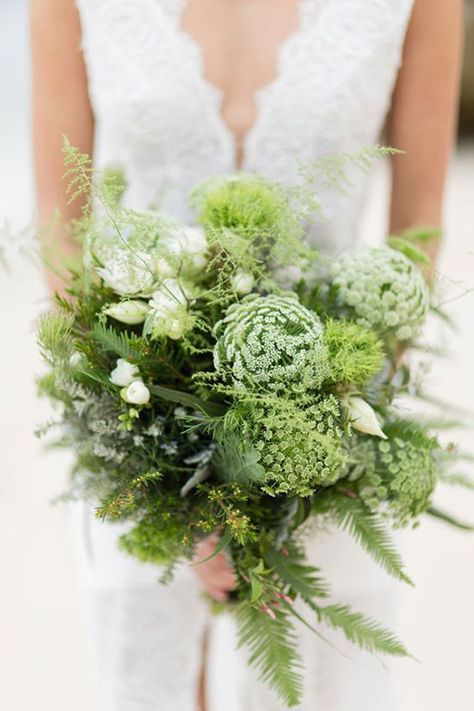 Fern Bouquet, Foliage Bouquet, Katie White, Bouquet Champetre, Fern Wedding, Greenery Wedding Bouquet, Green Wedding Bouquet, Green Wedding Flowers, Greenery Bouquet