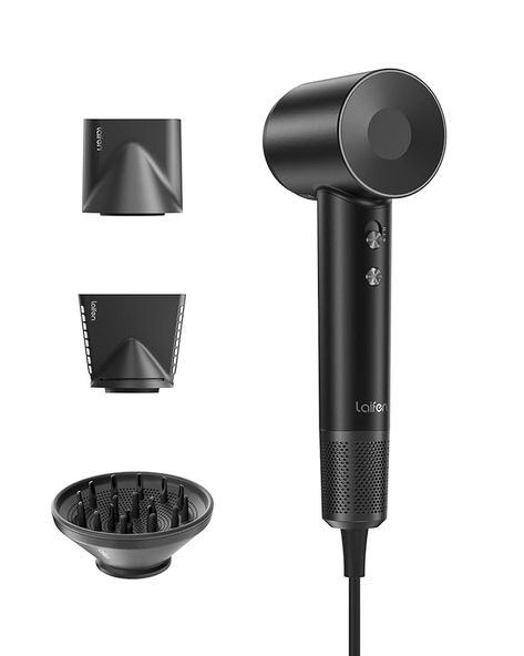 Amazon.com : Laifen Hair Dryer, High Speed 200M Ionic Blow Dryer with 110, 000 RPM Brushless Motor for Fast Drying, Low Noise, Hairdryer with Magnetic Nozzle 2024 upgraded : Beauty & Personal Care Hair Blow Dryer, Ionic Hair Dryer, Hair Damage, Wind Speed, Hair Dryers, Hair Control, Extreme Heat, Blow Dryer, 200m