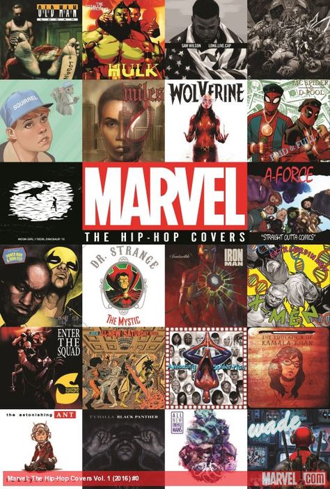 printSizeImage Marvel Hip Hop Covers, Nas Hip Hop, Killer Mike, Comic Art Fans, Music Marketing, Music Culture, Real Hip Hop, Iconic Album Covers, Wolverine Marvel