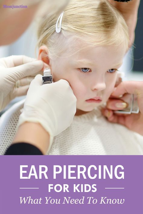 Ear Piercing For Kids - What You Need To Know First Time Ear Piercing, Getting Ears Pierced First Time, Infant Ear Piercing, Getting My Ears Pierced, Piercing Your Own Ear, Ear Quotes, Piercing Ears At Home, Kids Ear Piercing, Infected Ear Piercing