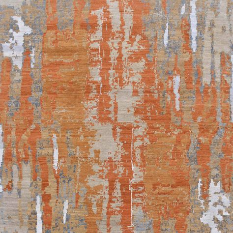 Modi Orange rug Rug On Carpet Living Room, Rug On Carpet, Modern Carpets Design, Rustic Area Rugs, Orange Carpet, Textured Carpet, Hallway Carpet Runners, Carpet Decor, Carpet Texture