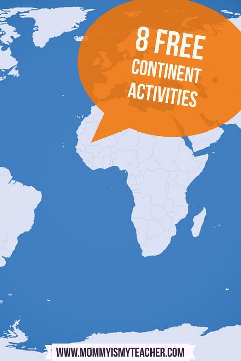 Free Continent Activities for Kids Preschool Continent Activities, Continent Activities For Kids, Continent Activities, Continents Activities, Books For Preschool, Montessori Geography, Geography For Kids, Geography Activities, Continents And Oceans