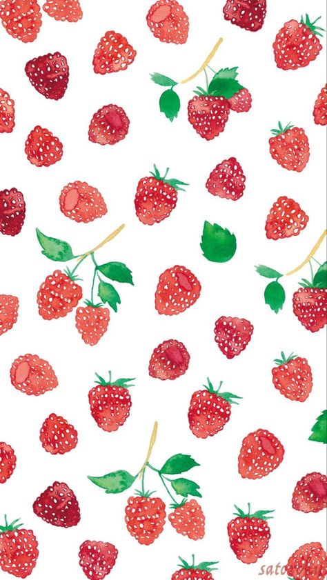 Fruit Wallpaper, Spring Wallpaper, Phone Wallpaper Patterns, Wallpaper For Your Phone, Simple Wallpapers, Summer Wallpaper, Kawaii Wallpaper, Cellphone Wallpaper, Cute Wallpaper Backgrounds