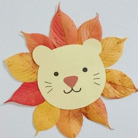 Fun Fall Crafts, Fall Arts And Crafts, Toddler Arts And Crafts, Family Fun Day, Hand Crafts For Kids, Leaf Crafts, Diy Crafts For Kids Easy, Fall Crafts For Kids, Autumn Crafts