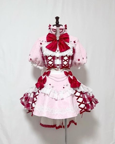 #costumedesign on Instagram | Hashtags Cute Idol Outfits, Maid Clothes, Barbiecore Outfit, Magical Girl Outfit, Idol Outfit, Fairytale Fashion, Guys Clothing Styles, Fashion Project, Instagram Hashtags