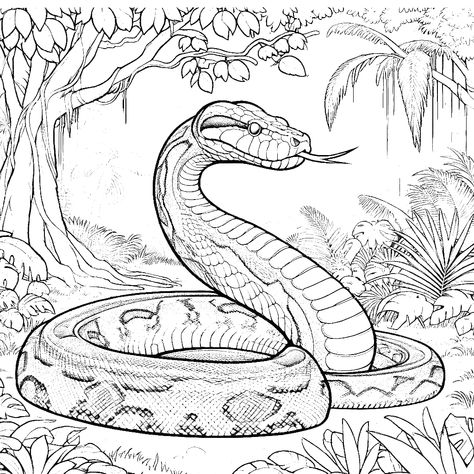 anaconda coloring pages snake coloring pages free coloring pages Snakes Coloring Pages, Reptile Coloring Pages, Snake Coloring Pages, Free Planner Pages, Snake Drawing, Dinosaur Drawing, Anaconda, Picture Tattoos, Animal Coloring Pages