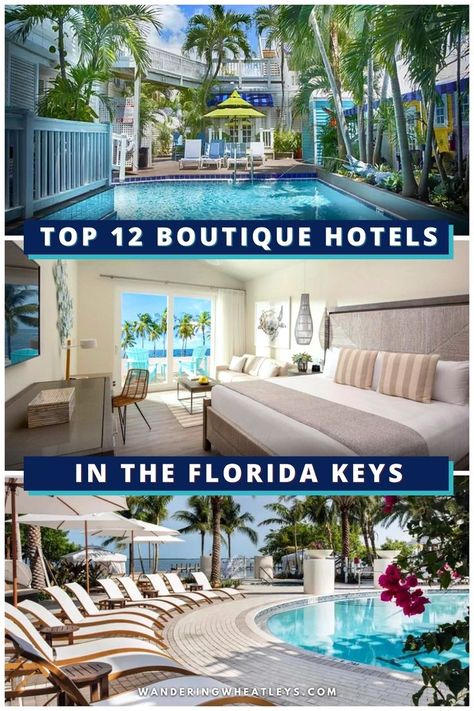 Are you looking for great places to stay in the Florida Keys? Here are the 12 BEST hotels in the Florida Keys and the best neighborhoods in the Florida Keys for the perfect Florida vacation! I Florida Keys hotels I where to stay in Florida Keys I accommodation in the Florida Keys I Florida Keys accommodation I hotels in Florida I Florida Keys hotels with pools I accommodation in Florida I where to stay in Florida I Florida hotels I places to stay in Florida I USA travel I #Florida #FloridaKeys Key West Florida Hotels, Florida Keys Hotels, Florida Keys Beaches, Trip To Florida, Key West Hotels, Key West Vacations, Best Boutique Hotels, Florida Hotels, The Florida Keys