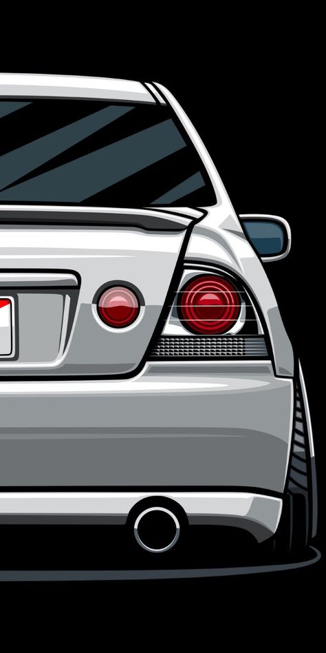 Altezza Wallpaper, Jdm Art, Jetta A4, Toyota Altezza, Cars Room, Jdm Wallpaper, Cool Car Drawings, Lexus Is300, Automotive Artwork