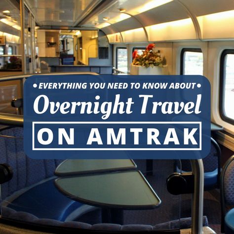 Traveling overnight on an Amtrak train can be an unusual, enjoyable, and even exciting adventure. Hopefully, some of the tips in this article will be helpful if and when you decide to try this unique travel experience. Cross Country Train Trip, Train Travel Usa, Amtrak Train Travel, Amtrak Travel, Train Vacations, Southern Travel, Scenic Train Rides, Road Trip Places, Amtrak Train