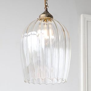 Chalford Fluted Pendant Light Fluted Glass Bathroom, Fluted Pendant Light, Dinning Room Lighting, Lights Over Kitchen Island, Restroom Design, Fluted Glass, Bathroom Pendant, Lights Ceiling, Kitchen Ceiling Lights