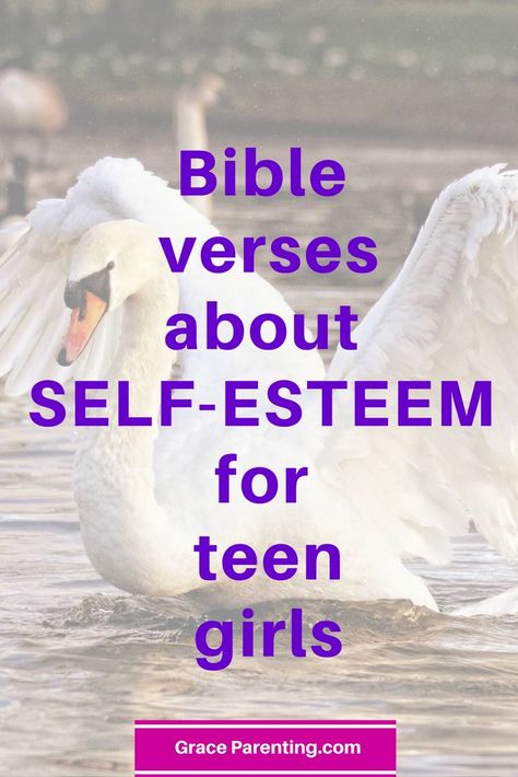 Scriptures about Self-Esteem for teen girls & what you can do to help! Simple and particle tips for parents of tween's and teens Preteen Quotes, Quotes For Teens Girls, Teen Girls Bible Study, Bible Quotes For Teens, Bible Verses For Girls, Bible Verses For Teens, Girl Bible Study, Teen Bible Study, Short Bible Verses