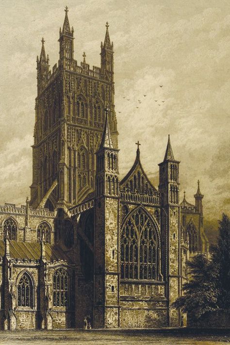 Anglo Gothic Aesthetic, Middle Ages Architecture, Anglo Gothic, Architecture Illustrations, Cathedral Art, Medieval Aesthetic, Gothic Castle, Medieval Gothic, Gothic Cathedrals