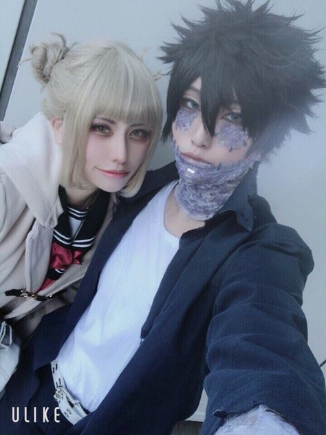 Toga And Dabi Cosplay, Toga Himiko And Dabi, Toga And Dabi, Dabi Cosplay, League Of Villains, My Hero Academy, Toga Himiko, My Hero, Fictional Characters