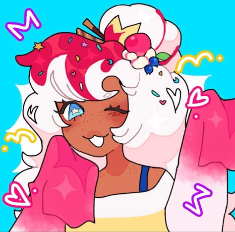 Parfait Cookie, Cookie Run, Hair, Pink, On Instagram, Instagram