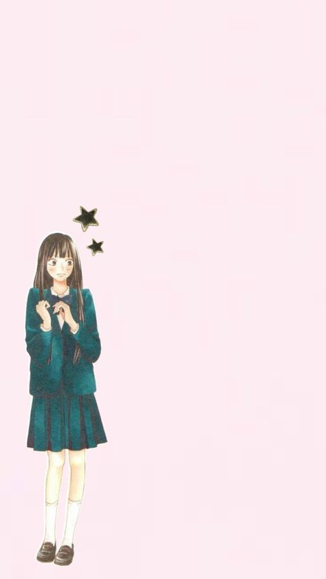 Shojo Girl Wallpaper, Shoujo Girl Wallpaper Aesthetic, Kimi Ni Todoke Background, Shoujo Wallpaper Aesthetic, Sawako Kuronuma Wallpapers, Kimini Todoke Wallpaper, Shojo Wallpaper, Sawako Wallpaper, Kimi Ni Todoke Wallpapers