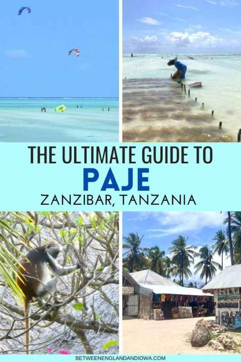 Paje Zanzibar, Zanzibar Travel, Zanzibar Beaches, Tanzania Travel, Beach Village, Spice Island, Stone Town, Travel Africa, Beach Destinations