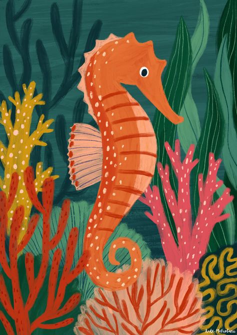 Kate Mcfarlane, Rhino Illustration, Jellyfish Illustration, Squirrel Illustration, Ocean Illustration, Window Illustration, Lion Illustration, Jungle Illustration, Rabbit Illustration