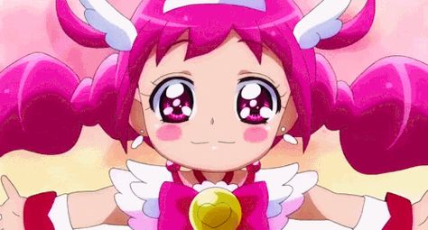 Miyuki Hoshizora, Glitter Lucky, Candy Castle, Smile Precure, Fav Character, Happy Gif, Sailor Moon Art, Glitter Force, Attack On Titan Levi