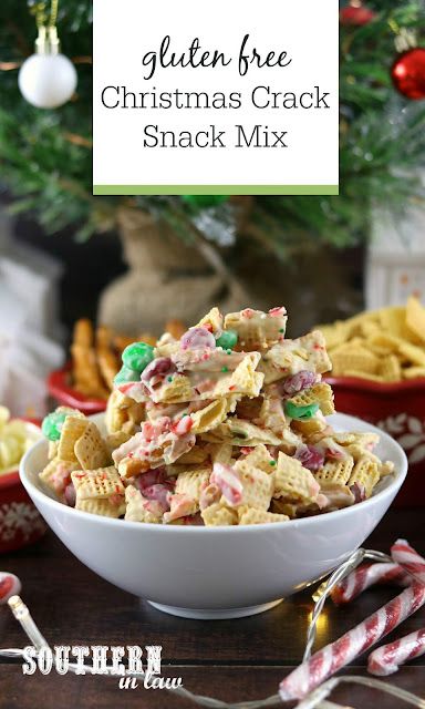 Gluten Free Holiday Chex Mix Recipes, Gluten Free Christmas Chex Mix Recipes, Gluten Free Chex Mix Recipes Christmas, Gluten Free Chex Mix Recipes Sweet, Gluten Free Party Mix Recipe, Gluten Free Christmas Candy Recipes, Recipes With Pretzel Sticks, Gluten Free Christmas Treats Easy, Chex Mix Recipes Gluten Free