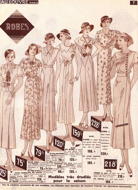 1933Louvre_0003 1933 Fashion, Call Of Cthulhu Rpg, Pisces Moon, Soft Gamine, Call Of Cthulhu, Vintage Wardrobe, 1930s Fashion, Cthulhu, Fashion Magazine