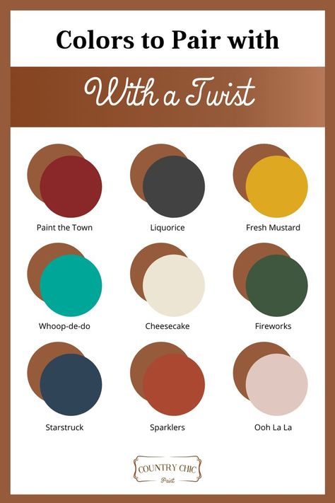 Colour Combinations For Project, Brown Color Contrast, Brown Goes With What Colors Outfit, How To Combine Brown Clothes, Color Palette Combinations Clothes, Brown Pairing Color, Color Combo Brown Outfit, Brown Colour Palette Outfit, Complementary Colors To Brown