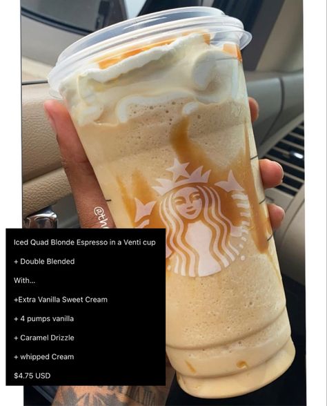 Blonde Espresso, Starbucks Flavors, Starbucks Drink Menu, Starbucks Secret Menu Recipes, Cold Starbucks Drinks, Starbucks Orders, Starbucks Drinks Diy, Secret Starbucks Recipes, Iced Starbucks Drinks