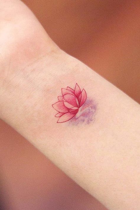 Best Lotus Flower Tattoo Ideas To Express Yourself ★ Purple Lotus Tattoo, Lotus Flower Tattoo Ideas, Ankle Foot Tattoo, Emoji Tattoo, Small Lotus Tattoo, Charm Tattoo, Lotus Flower Tattoo Design, Flower Tattoo Ideas, Tattoo Shading