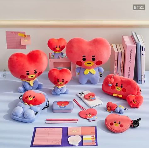 Kawaii Wishlist, Tata Bt21, Bts Makeup, Army Accessories, Army Room Decor, Army Room, Bts Merch, Blackpink And Bts, Bts Drawings