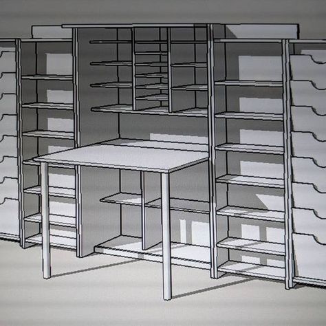 Craft Storage Cabinet With Fold Out Table, Craft Storage With Fold Out Table, Diy Dream Box Plans, Craft Closet With Fold Down Table, Dream Box Craft Storage Plans, Diy Sewing Cabinet Plans, Dream Cabinet Craft, Diy Craft Dream Box Organizer, Folding Craft Cabinet