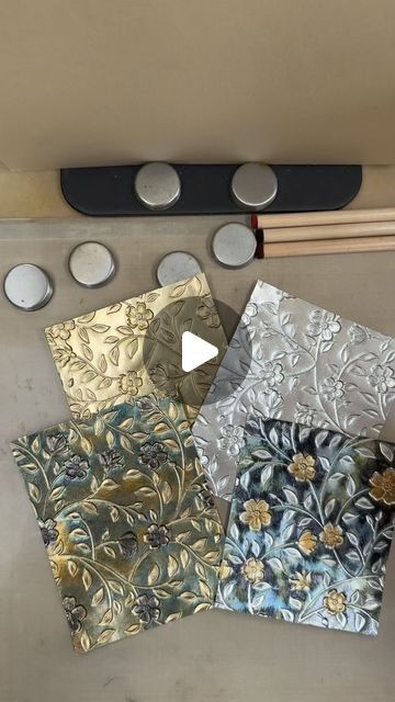 wendy vecchi on Instagram: "#tiptuesday  What happens when you combine the Flowers & Foliage @teamspellbinders embossing folder with @Ranger_ink Archival inks on metallic cardstock? Watch the MAGIC trick. #teamspellbinders #rangerink #wendyvecchi #tiptuesday #embossingfolder #embossingfolders #3dembossingfolders #archivalink #flowersandfoliage #spellbinders #spellbindersembossingfolder" Ranger Ink, Alcohol Inks, Magic Tricks, Embossing Folders, Rubber Stamping, What Happens When You, Embossing Folder, The Flowers, Alcohol Ink