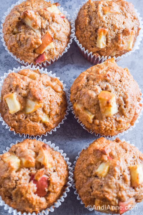 Wheat Biscuits Healthy, Whole Wheat Apple Cinnamon Muffins, Whole Grain Baked Goods, Healthy Wheat Flour Recipes, Whole Wheat Oatmeal Muffins, Mediterranean Muffins Recipe, Whole Wheat Flower Recipes, Whole Wheat Pastry Flour Recipes Baking, Whole Wheat Apple Cake